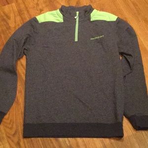 Vineyard vines half-zip 2 toned